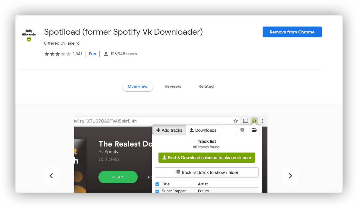 Download Spotify Vk Downloader Chrome Extension